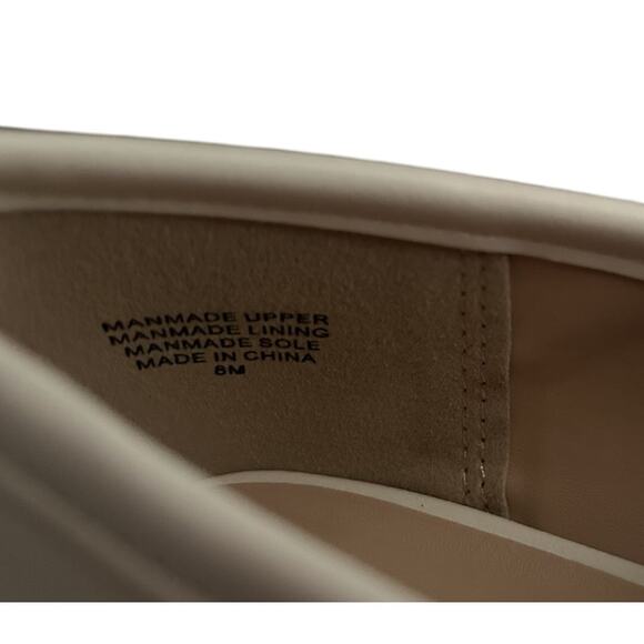 NIB Ann Taylor LOFT Classic Horsebit Ivory Missy Loafers Style #597359 size 8 - Picture 8 of 10